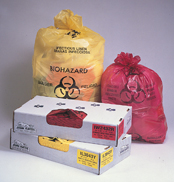 10 Gal Red Infectious Waste Liner, 24